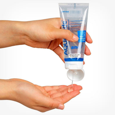 Lubrifiant AQUAglide Anal Premium Gel, pe baza de apa, pentru lubrifiere de lunga durata, Joydivision, 100 ml SOLLUXE Every box holds joy - unbox it!